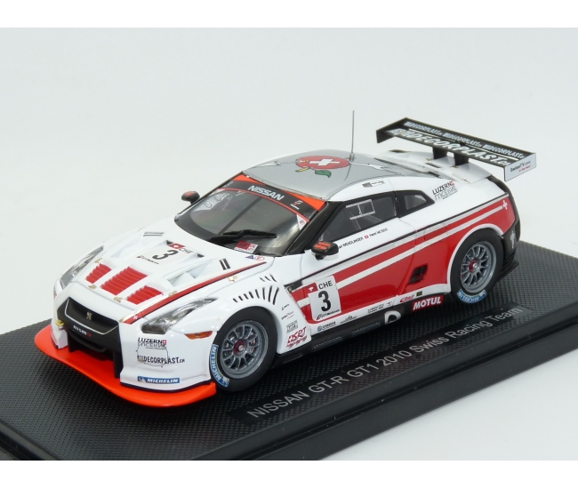 1:43 Nissan GT-R GT1 R35 Swiss Racing Tem #3 2010