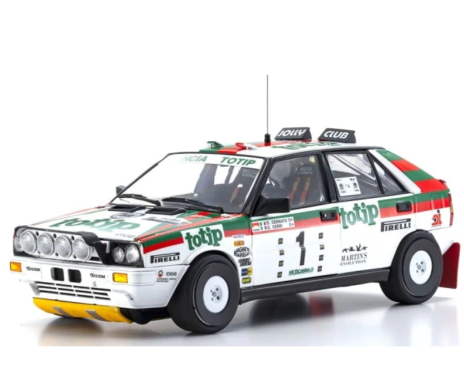 1:18 Lancia Delta HF 4WD #1 D.Cerraro Totip Targa Florio Rally 1987