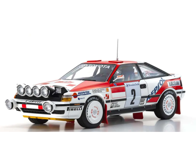 1:18 Toyota Celica GT-FOUR ST165 #2 C.Sainz Winner Rally Monte Carlo 1991