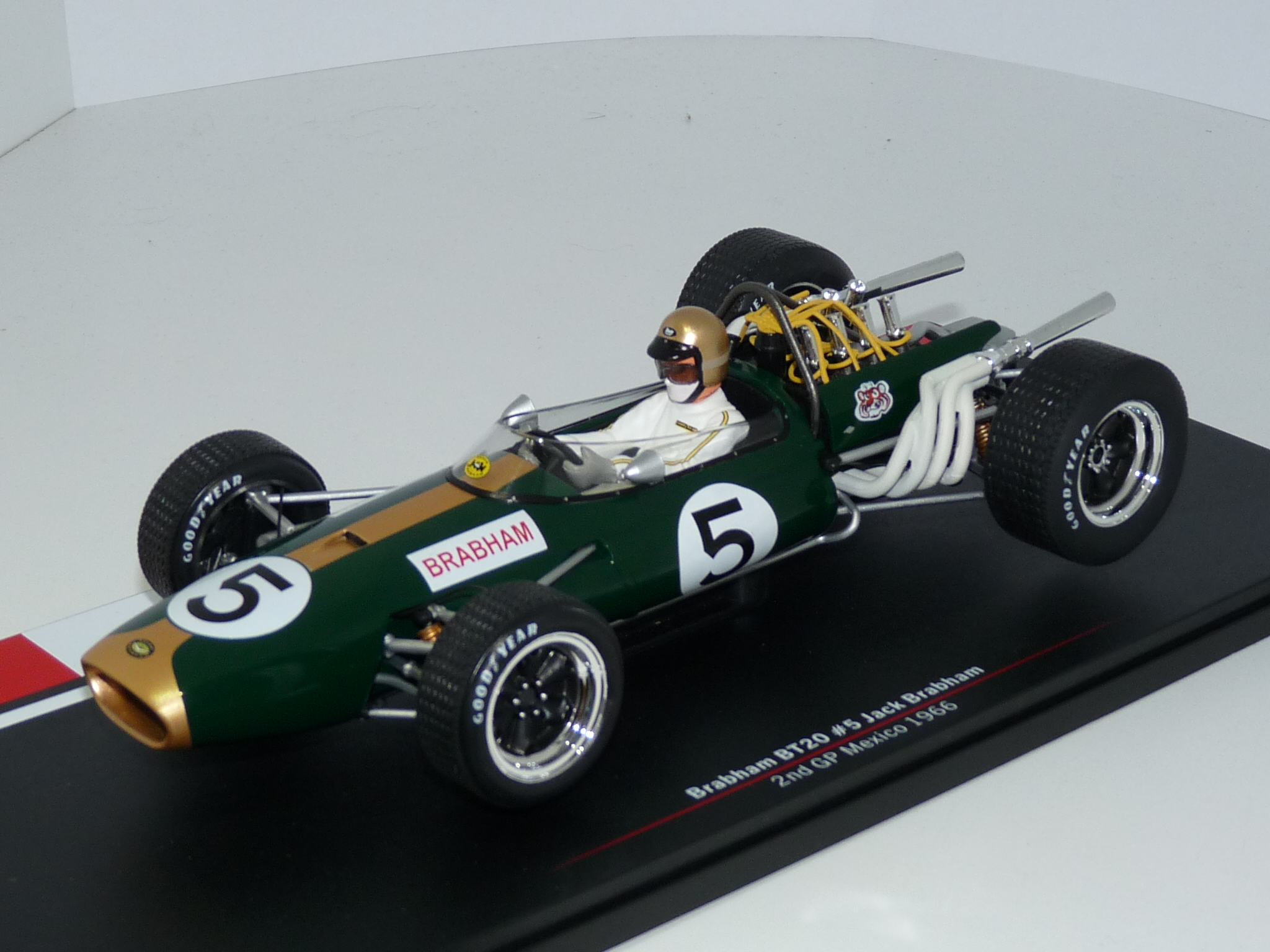 1:18 F1 Brabham BT20 #5 J.Brabham GP Mexico 1966
