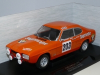 1:18 Ford Capri MK1 2600GT #203 Rally Monte Carlo 1973