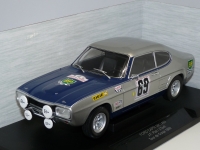 1:18 Ford Capri MK1 2600GT #69 J.F.Piot Rally TdC 1969