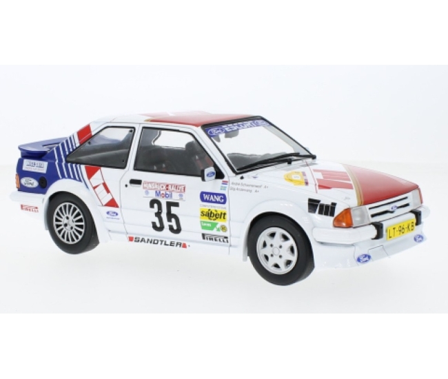 1:18 Ford Escort MK III RS Turbo #35 S.Andervang Hunsruck Rally (1985)