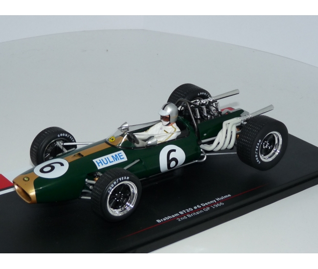 1:18 F1 Brabham BT20 #6 D.Hulme GP Great Britain 1966