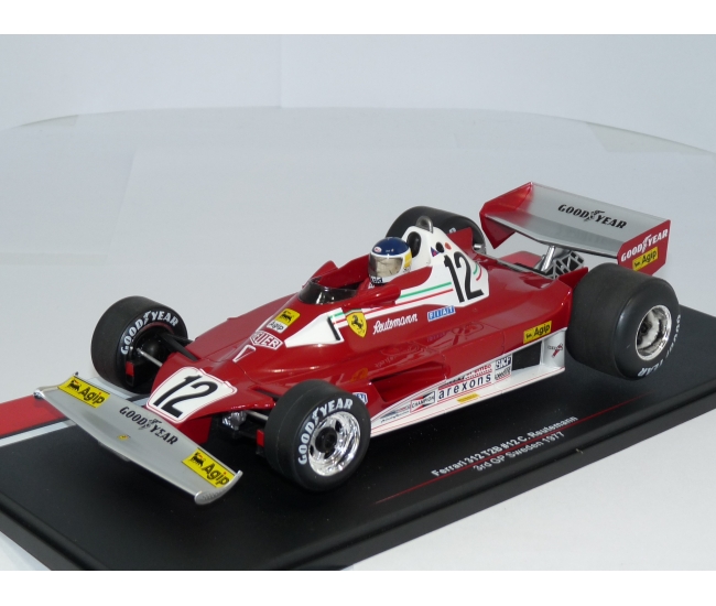 1:18 F1 Ferrari 312 T2B #12 C.Reutemann GP Sweden 1977