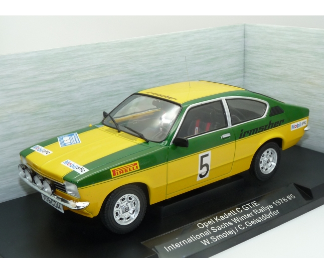 1:18 Opel Kadett C Coupe GT/E #5 W.Smolej Sachs Winter Rally 1976