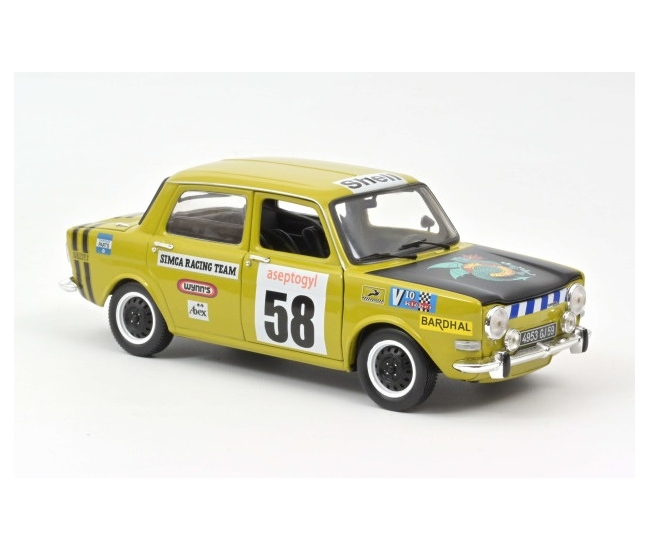 1:18 Simca 1000 Rallye 2 SRT #58 1973