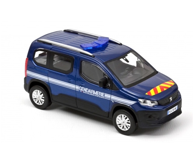 1:43 NOREV Peugeot Rifter Gendarmerie Police 2019 Blue NV479063 Modellbau 