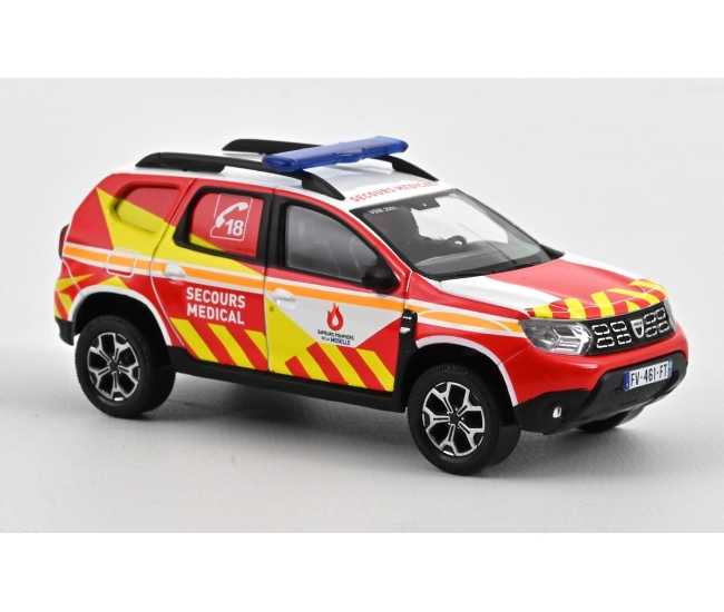 1:43 Dacia Duster Pompiers Secours Medical 57 (2020)