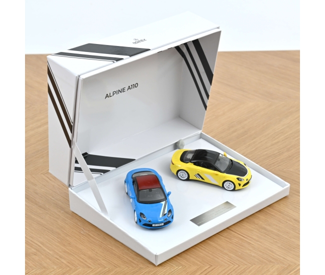 1:43 Renault Alpine A 110 Gift Box San Remo 73 & Tour de Corse 75