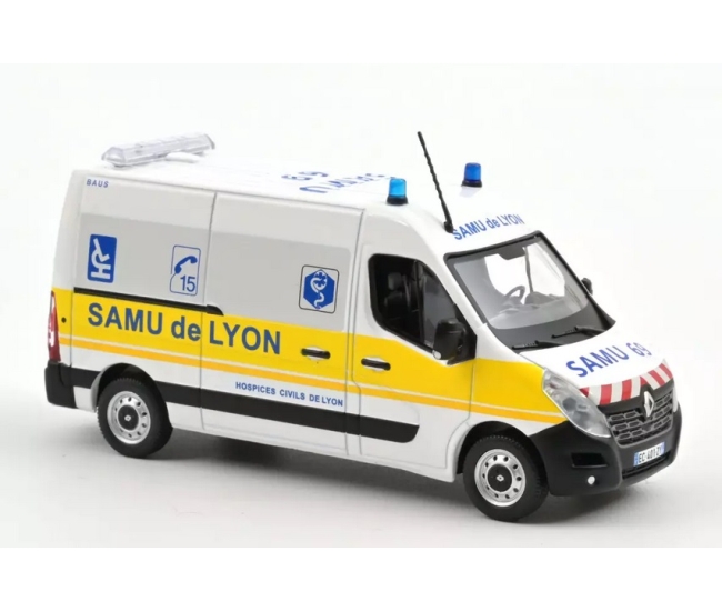 1:43 Renault Master Ambulance SAMU Lyon (2014)