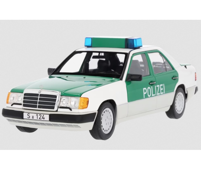 1:18 Mercedes 230E W124 POLIZEI (1989)
