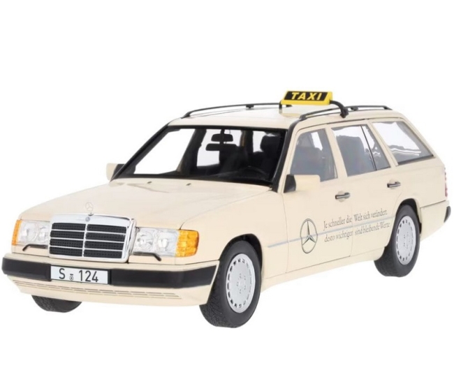 1:18 Mercedes 300D T Model W124 S124 TAXI (1989)