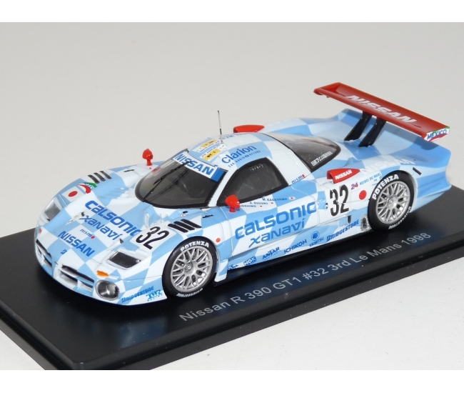 1:43 Nissan R390 GT1 #32 3rd Le Mans 1998