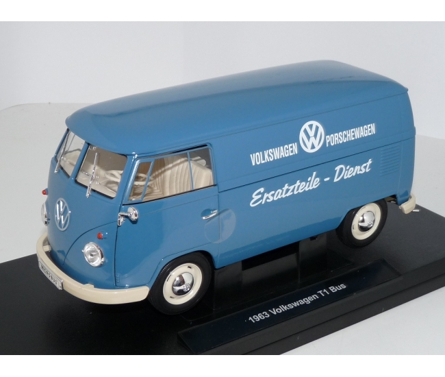 1:18 VW Bulli T1 VW & Porsche Ersatzteile Dienst (1963)