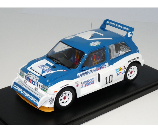 1:24 MG Metro 6R4 #10 Pond RAC Rally 1985