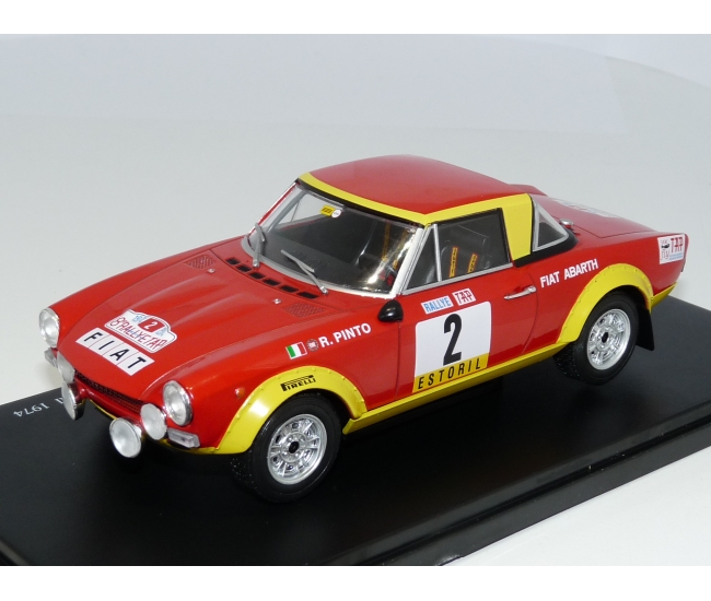 1:24 Fiat 124 Abarth Spider #2 Pinto Rally Portugal 1974