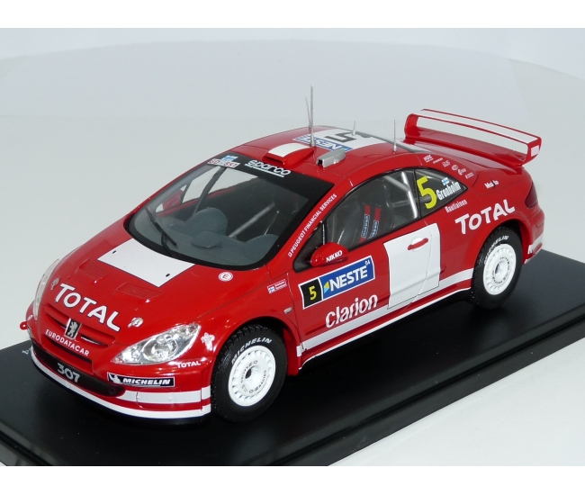 1:24 Peugeot 307 WRC #5 M.Gronholm Rally Finland 2004