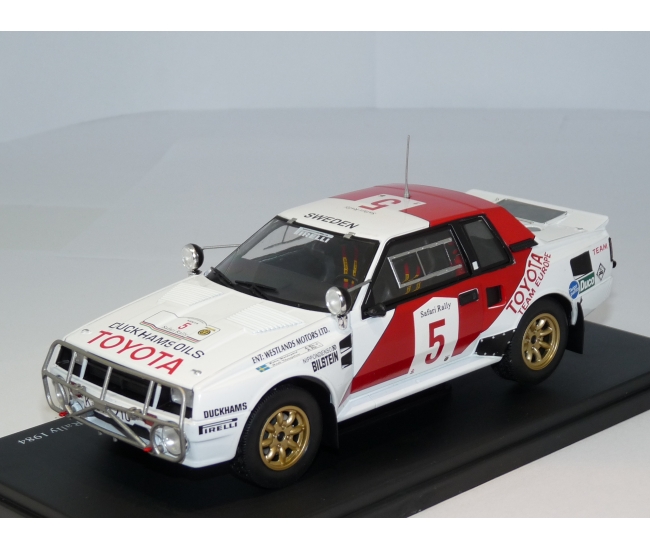 1:24 Toyota Celica TwinCam Turbo TA64 #5 B.Waldegard Safari Rally 1984