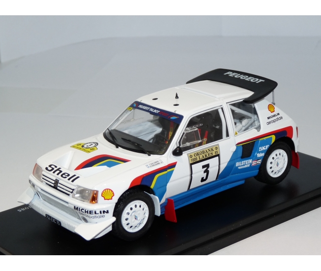 1:24 Peugeot 205 T16 EVO 2 #3 Salonen Rally 1000 Lakes 1985