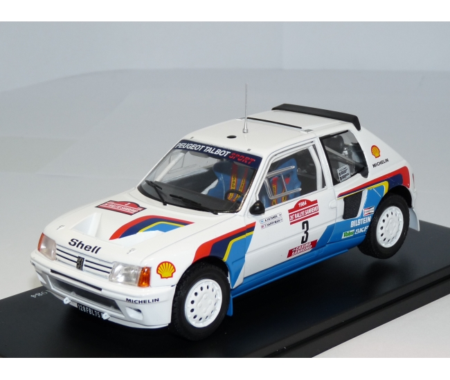 1:24 Peugeot 205 T16 #3 A.Vatanen Rally San Remo 1984