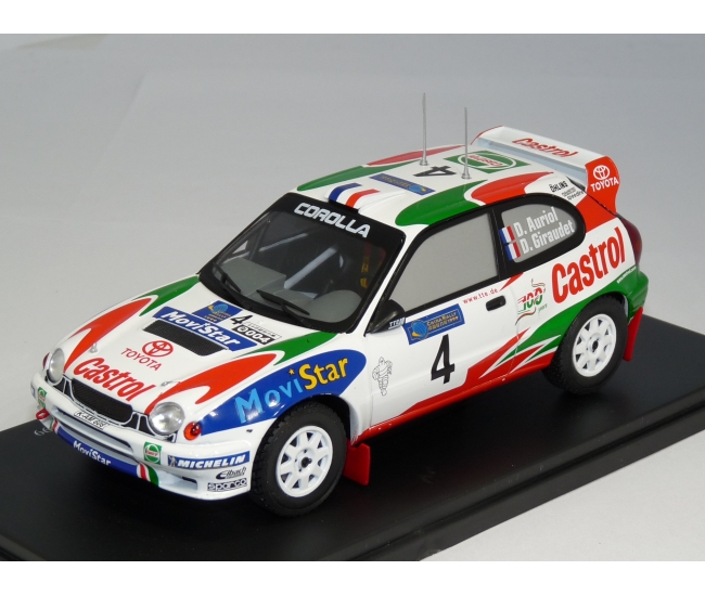 1:24 Toyota Corolla #4 D.Auriol Rally China 1999