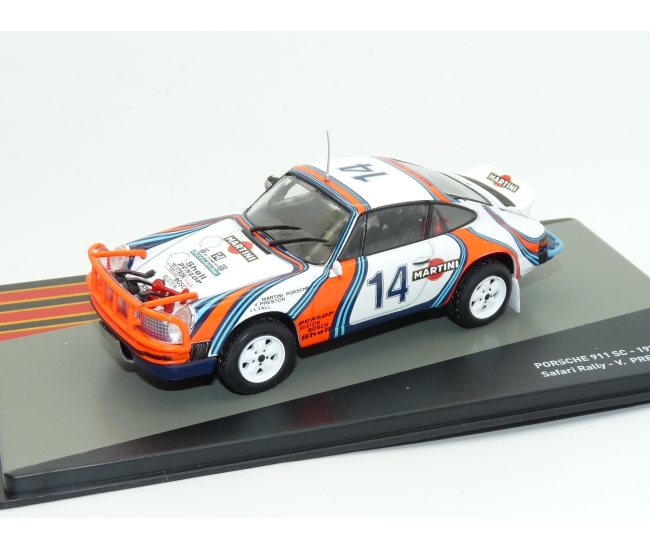 1:43 Porsche 911 SC #14 V.Preston Rally Safari 1978