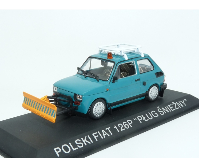 1:43 Fiat 126P Snow Plow