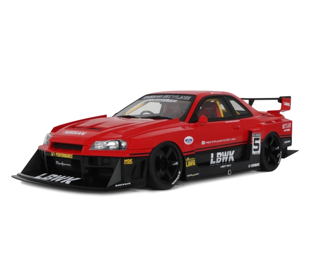 1:18 Nissan Skyline R34 GT-R LB SUPER SILHOUETTE (2020)
