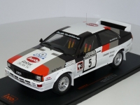 1:18 Audi Quattro #5 S.Blomqvist Rally 1000 Lakes 1982