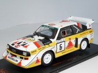 1:18 Audi Sport quattro S1 E2 #6 H.Mikkola Rally 1000 Lakes 1985