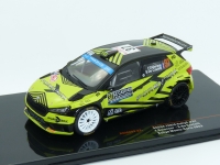 1:43 Skoda Fabia Rally2 #37 F.Delecour Rally Monte Carlo 2023