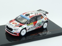 1:43 Skoda Fabia Rally2 #18 J.Kopecky Winner Barum Rally 2023