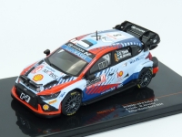 1:43 Hyundai i20 N Rally1 WRC #8 O.Tanak Rally Monte Carlo 2024