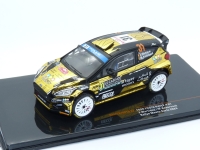 1:43 Ford Fiesta Rally2 #31 J.Wartique Rally Monte Carlo 2024