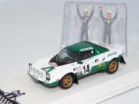 1:43 Lancia Stratos HF #14 S.Munari Winner Rally Monte Carlo with figures 1975