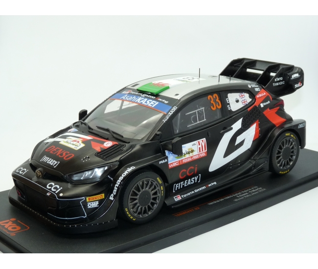 1:18 Toyota Yaris Rally1 WRC #33 E.Evans Winner Rally Japan 2024
