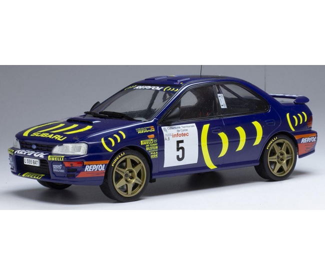 1:18 Subaru Impreza 555 #5 C.Sainz Rally TdC 1995