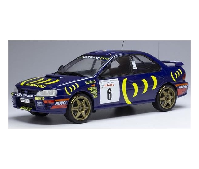 1:18 Subaru Impreza 555 #6 P.Liatti Rally TdC 1995
