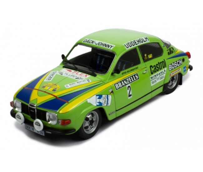 1:18 Saab 96 V4 #2 S.Blomquist Rally Sweden 1976