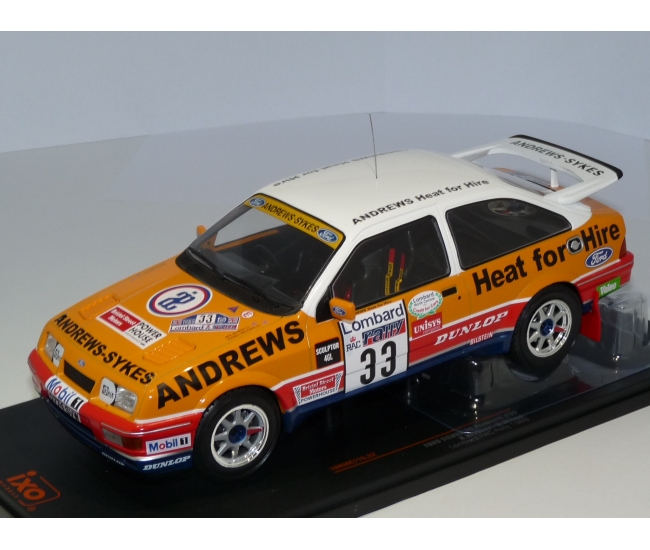 1:18 Ford Sierra RS Cosworth #33 R.Brookes RAC Rally 1989