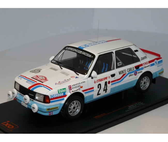 1:18 Skoda 130 L #24 J.Haugland Rally Monte Carlo 1987