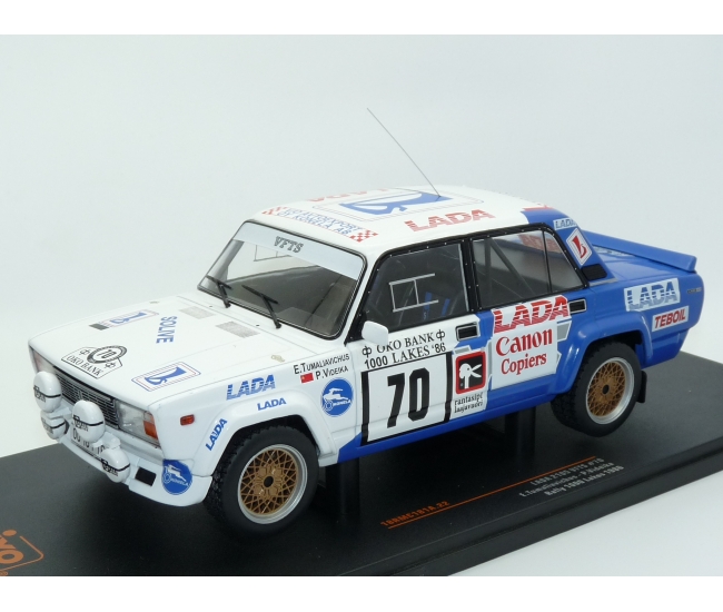 1:18 Lada 2105 VFTS #70 E.Tumalevicius 1000 Lakes Rally 1986