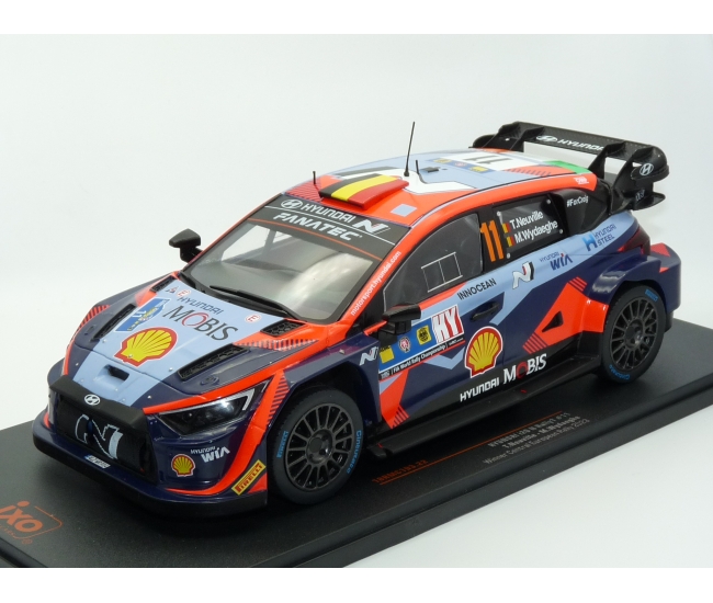 1:18 Hyundai i20 N Rally1 WRC #11 T.Neuville Central European Rally Winner 2023