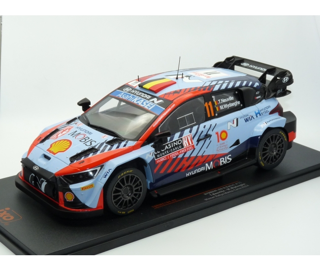 1:18 Hyundai i20 N Rally1 WRC #11 T.Neuville Winner Rally Monte Carlo 2024