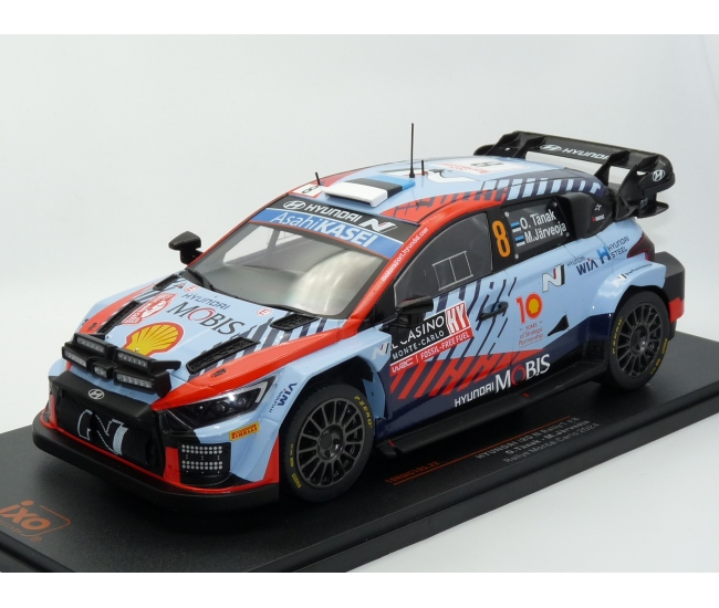 1:18 Hyundai i20 N Rally1 WRC #8 O.Tanak Rally Monte Carlo Night Version 2024