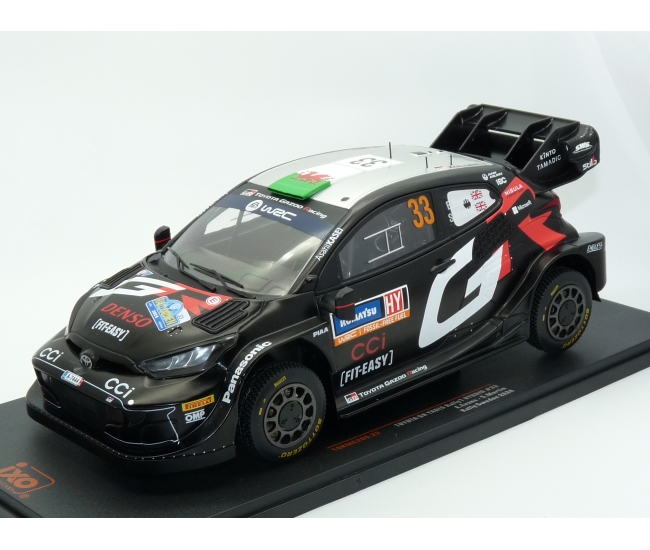 1:18 Toyota Yaris Rally1 WRC #33 E.Evans Rally Sweden 2024