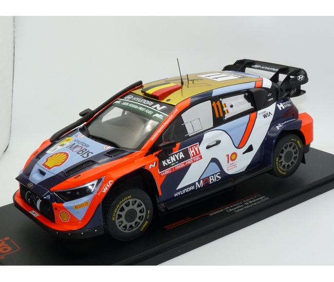 1:18 Hyundai I20 N Rally1 WRC #11 T.Neuville Rally Safari Kenya 2024