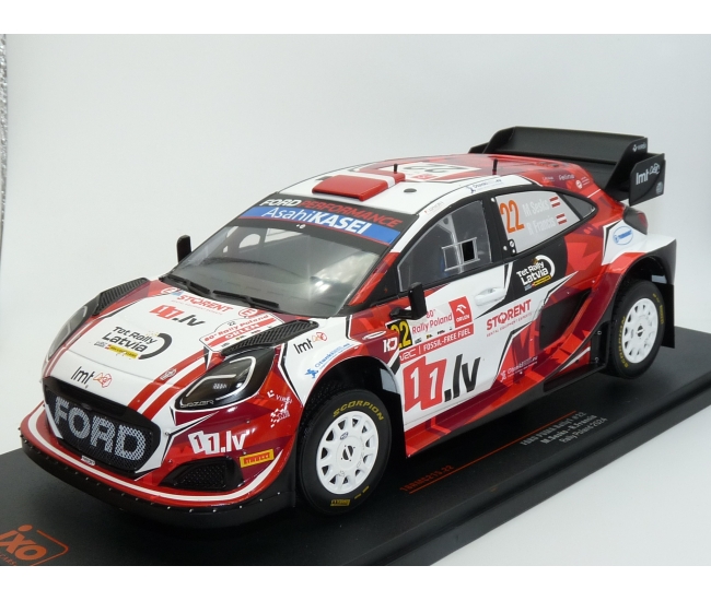 1:18 Ford Puma Rally1 WRC #22 M.Sesks Rally Poland 2024