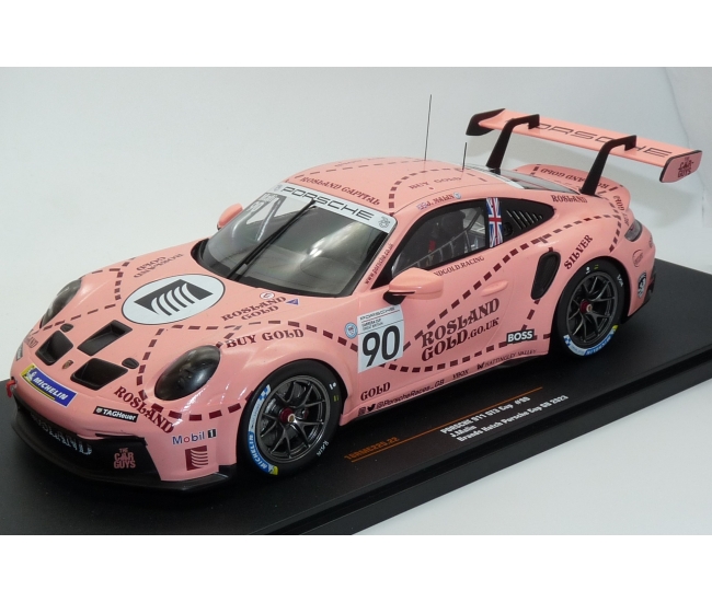 1:18 Porsche 911 GT3 Cup (992) #90 J.Malin Brands Hatch 2023